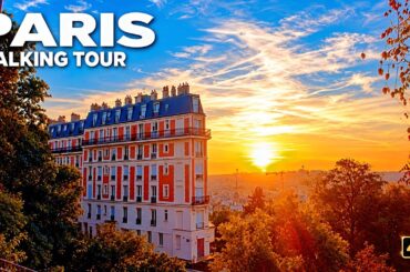 Early Morning Paris Walking Tour | Montmartre PARIS France