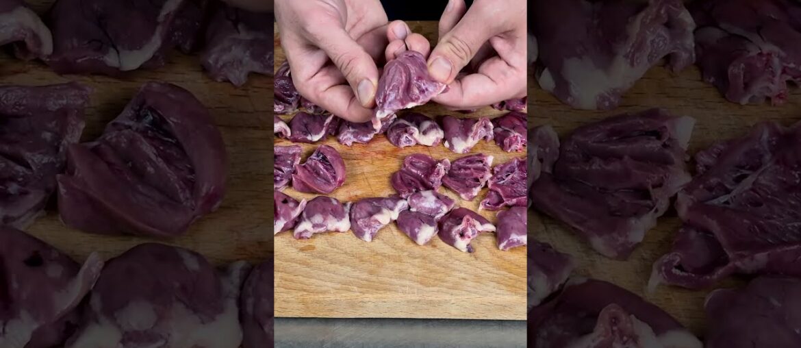 Chicken Hearts with Almonds | Quick Recipe Chicken Hearts with Almonds | Quick Recipe
