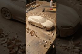 Premium Car Woodcut ASMR | Delage D12, Delahaye 135 & Drako GTE