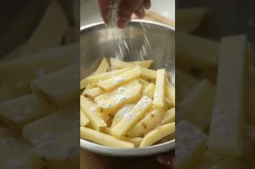 French fries recipe #potato #cooking #cookingvideo #cookingchannel #frenchfries