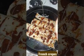 French pancake recipe #pancake #cooking #viralshorts