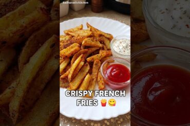 Crispy French Fries Recipe 🍟😋 | Crispy Potato Fries #shorts