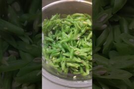 Stir-Fried French Beans #frenchbeansrecipe #frenchbeans #shortsfeed #shorts #shortsviral