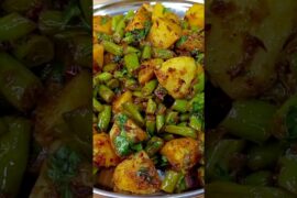 Aloo Beans ki Sabji kaise banaen Shorts | French Beans Recipe Shorts  #shortvideo #shorts #ytshorts