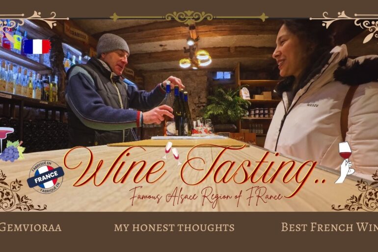 I Tried French Wine in Alsace 🇫🇷🍷 | A Real Wine Tasting Experience