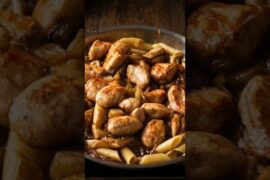 Cheesy French Onion Chicken Pasta