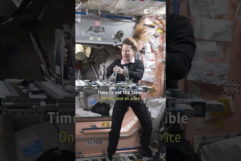 Welcome to Le Bistrot Sophie, the most exclusive restaurant in orbit 🍽️