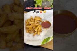 Crispy French fries 🍟 I crunchy potato 🥔 French fries I tasty & delicious 🤤 snack I #shorts