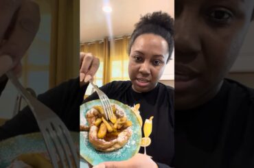 Apple Cinnamon French Toast + Wine Pairing 🍎🥂 | Fall Brunch Taste Test #recipe #brunch  #cooking