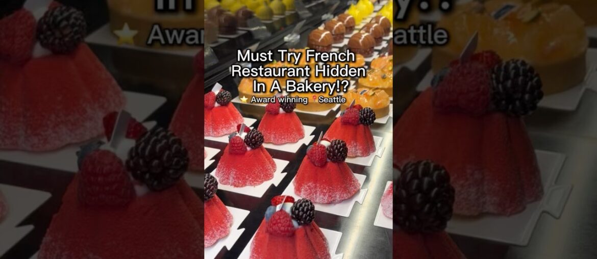 Trying the viral  French restaurant hidden in a bakery!?