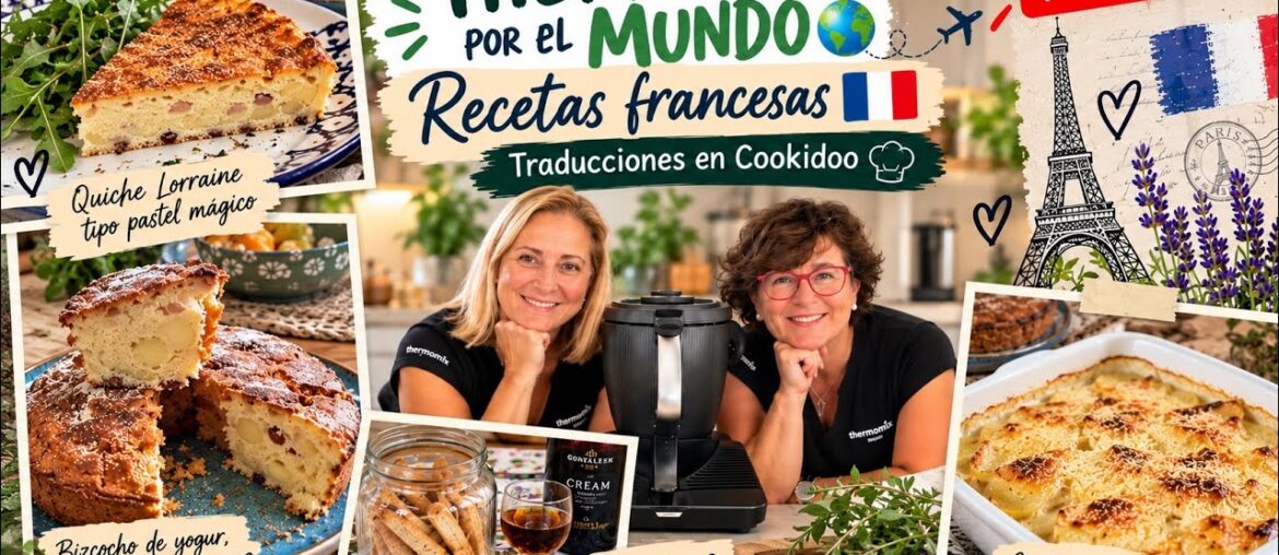 Thermomix por el mundo 🌍 | Recetas francesas y traducciones en Cookidoo