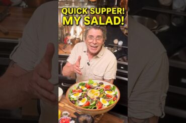 Simple dinner idea: Salad Nicoise 🥗 #dinnerideas #salad #easyrecipe