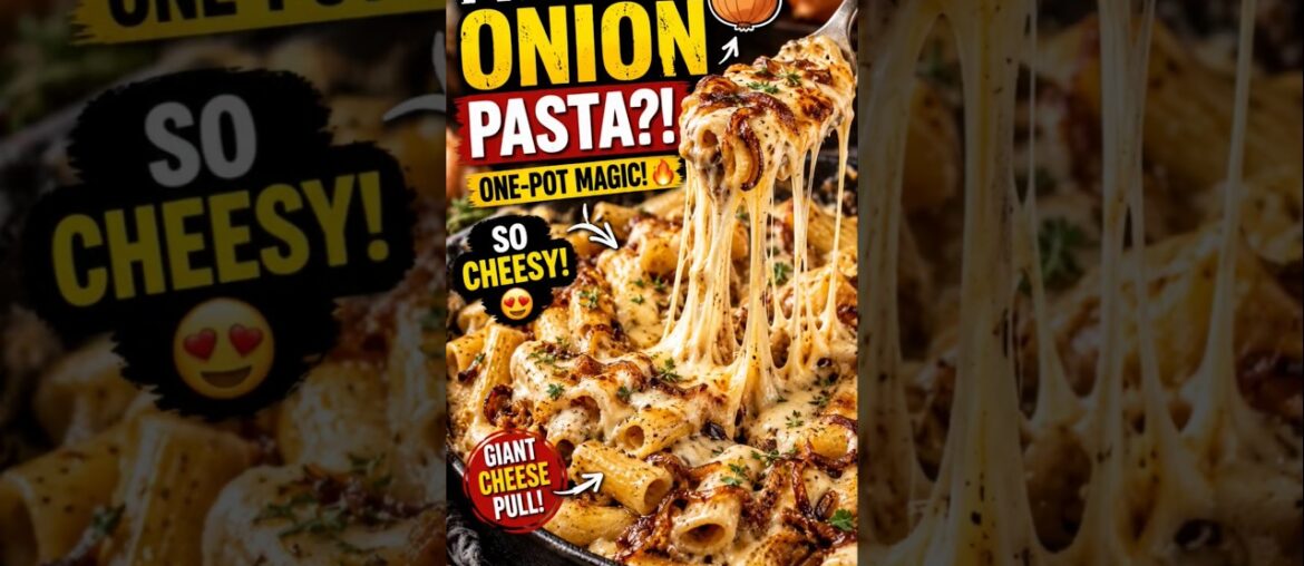 FRENCH ONION SOUP Into Pasta! 🧅🧀 #foodshorts #food #cooking #comfortfood #recipe #shorts FRENCH ONION SOUP Into Pasta! 🧅🧀 #foodshorts #food #cooking #comfortfood #recipe #shorts