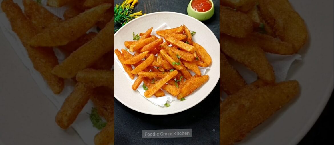 crispy potato french fry #trending #foodiecrazekitchen #recipe #viralvideo #cooking #shortsfeed