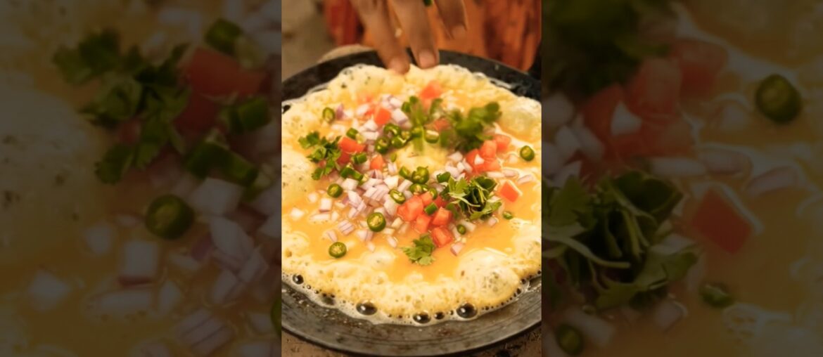 👉 "10₹ का देसी आमलेट 😲 | Chulha Omelette Village Style 🔥"#viral #shorts