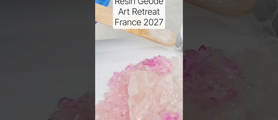 Resin Geode Art Retreat 2027 Resin Geode Art Retreat 2027
