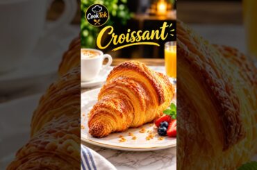Perfect Croissant 🥐 | Crispy, Flaky & Buttery French Pastry | CookTok #shortsfeed #cooktok