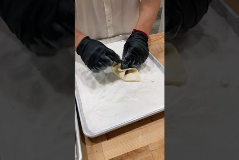 Making kouign-amanns Wishing you #happyvalentinesday... #Shorts #lemaraisbakery