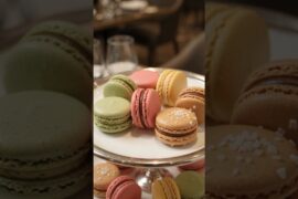 🇫🇷🍪 How French Macarons Are Made in a Massive Factory! From Almond Flour to Colorful Macarons#shorts