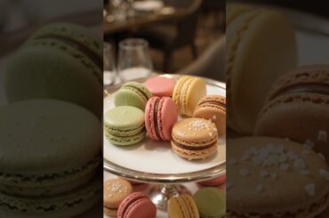 🇫🇷🍪 How French Macarons Are Made in a Massive Factory! From Almond Flour to Colorful Macarons#shorts