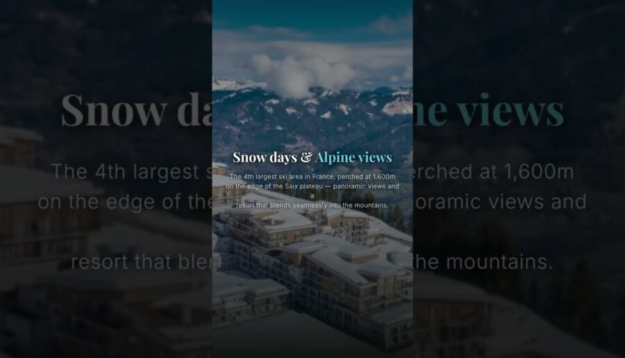 🎿 All-Inclusive Ski in the French Alps | Club Med Grand Massif | Bradley Travelstore
