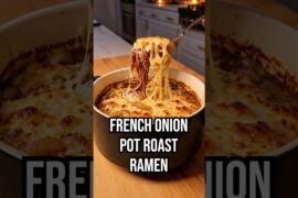 DAY 4 OF COZYTOBER: FRENCH ONION POT ROAST RAMEN