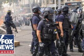SEE IT: Police attempt to BREAK UP riots in France