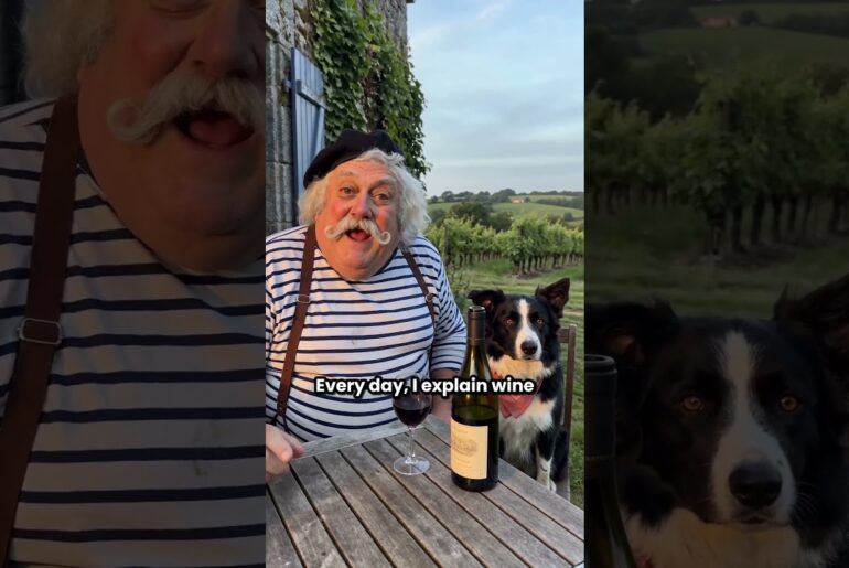 Meet Papi Pinard: the French winemaker allergic to wine snobs 🍷 #shorts