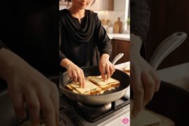 Masala Cheese French Toast Recipe 🧀🍞 | Crispy & Cheesy  #frenchtoast #cheese #toast #cooking #food