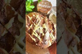 French onion pull apart bread with NUFFIN French Onion Dip