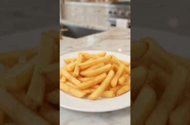 Crispy French Fries Recipe 🍟 | Perfectly Golden & Crunchy | ASMR Cooking #Shorts