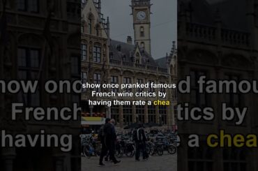 Did You Know? A Belgian TV show once pranked famous French... #Shorts