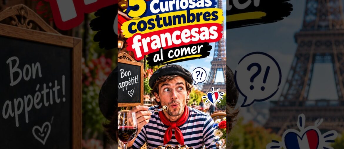 5 Curiosas costumbres francesas al comer #gastronomíafrancesa #comidafrancesa #francia #france 5 Curiosas costumbres francesas al comer #gastronomíafrancesa #comidafrancesa #francia #france