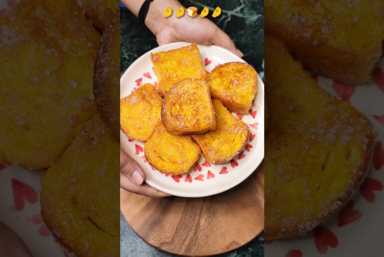 The Best Eggless French Toast Ever |Easy Breakfast Recipe |#easyrecipe #breakfast #shorts #recipe