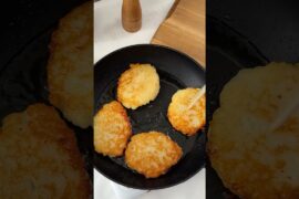 Crispy French Onion Potato Pancakes