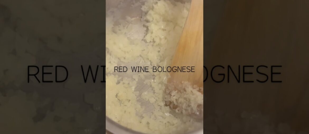 This Bolognese Is Made With RED WINE ( 時間をかけて作る、濃厚ボロネーゼ)# #frenchcuisine #cooking #food #chef This Bolognese Is Made With RED WINE ( 時間をかけて作る、濃厚ボロネーゼ)# #frenchcuisine #cooking #food #chef