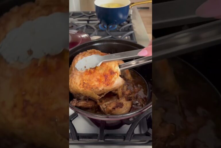 Cozy French Onion Chicken #comfortfood #shorts #dinner #recipe