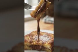 Easy Viral Nutella Stuffed French Toast Recipe