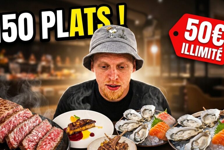 JE ME SUIS GOINFRÉ DANS LE BUFFET LE PLUS FOU DE BANGKOK