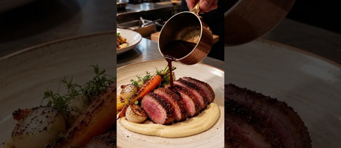 French Duck Breast 🇫🇷 The Perfect Red Wine Jus! 🍷🔥 French Duck Breast 🇫🇷 The Perfect Red Wine Jus! 🍷🔥