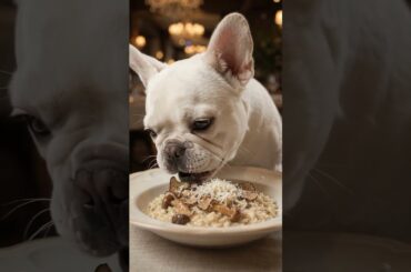 3 Famous Meat Feasts, 1 Hungry French Bulldog 🥩🔥🐶 #shorts