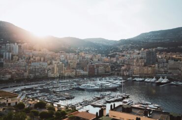 Panoramic view of Monaco