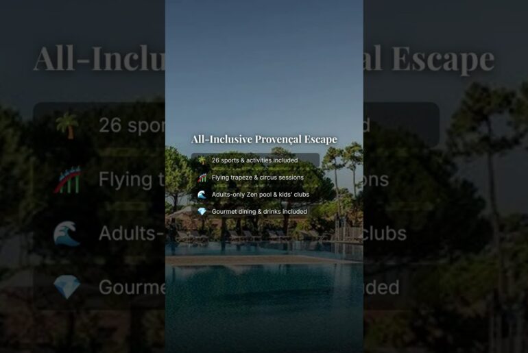 🌴 7 Nights All-Inclusive in Provence at Club Med Opio | Bradley Travelstore
