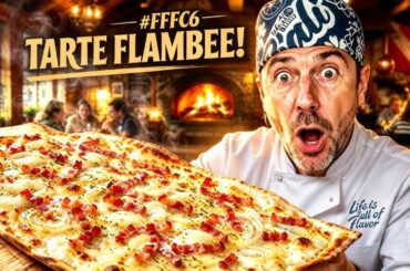 Tarte Flambee Recipe: Is It French Pizza? 🇫🇷