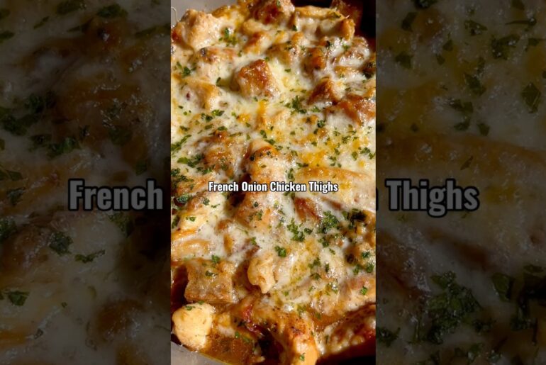 French Onion Chicken Thighs