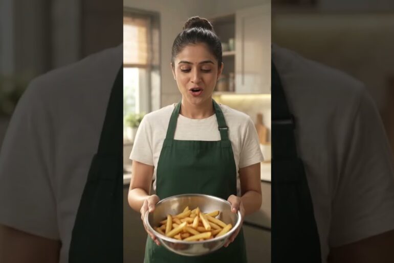 🍟 How to Make Crispy French Fries at Home#shorts#recipe