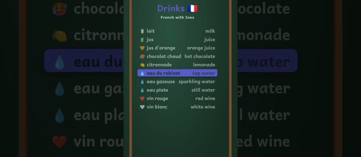 Drinks