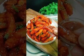 Spicy Garlic French Fries|Crispy&Spicy Fries|Potato Recipe।New Recipe।Evening Snacks#potato#snacks