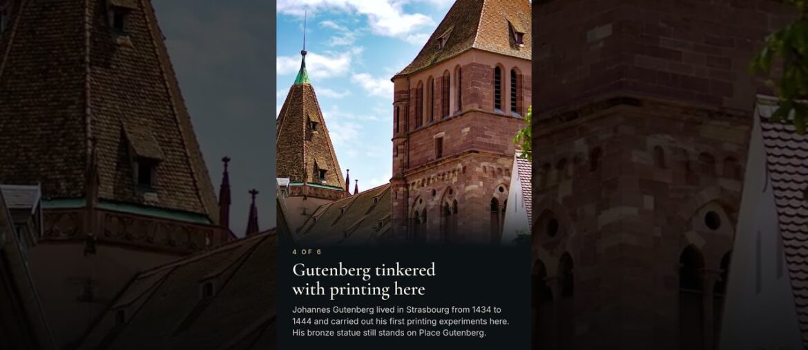 6 fun facts about Strasbourg: wine from 1472 🍷 #travel #strasbourg 6 fun facts about Strasbourg: wine from 1472 🍷 #travel #strasbourg