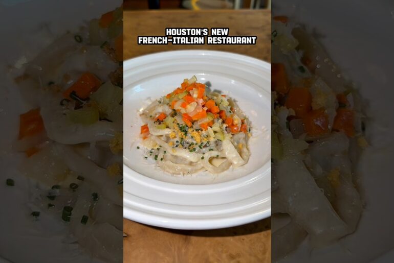 Houston's Newest French-Italian Restaurant 🇫🇷🇮🇹 | House of Louie